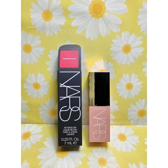 NARS Afterglow Liquid Blush Orgasm Rush Warm Rosy Bronze 0.23 oz - Picture 1 of 7